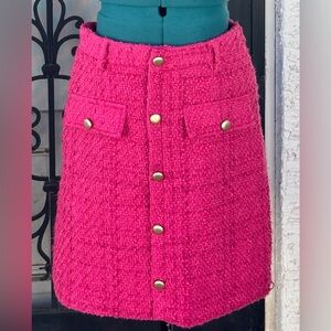 Beautiful, Nine West Tweed Skirt with Gold Buttons*Never Worn** Final Offer